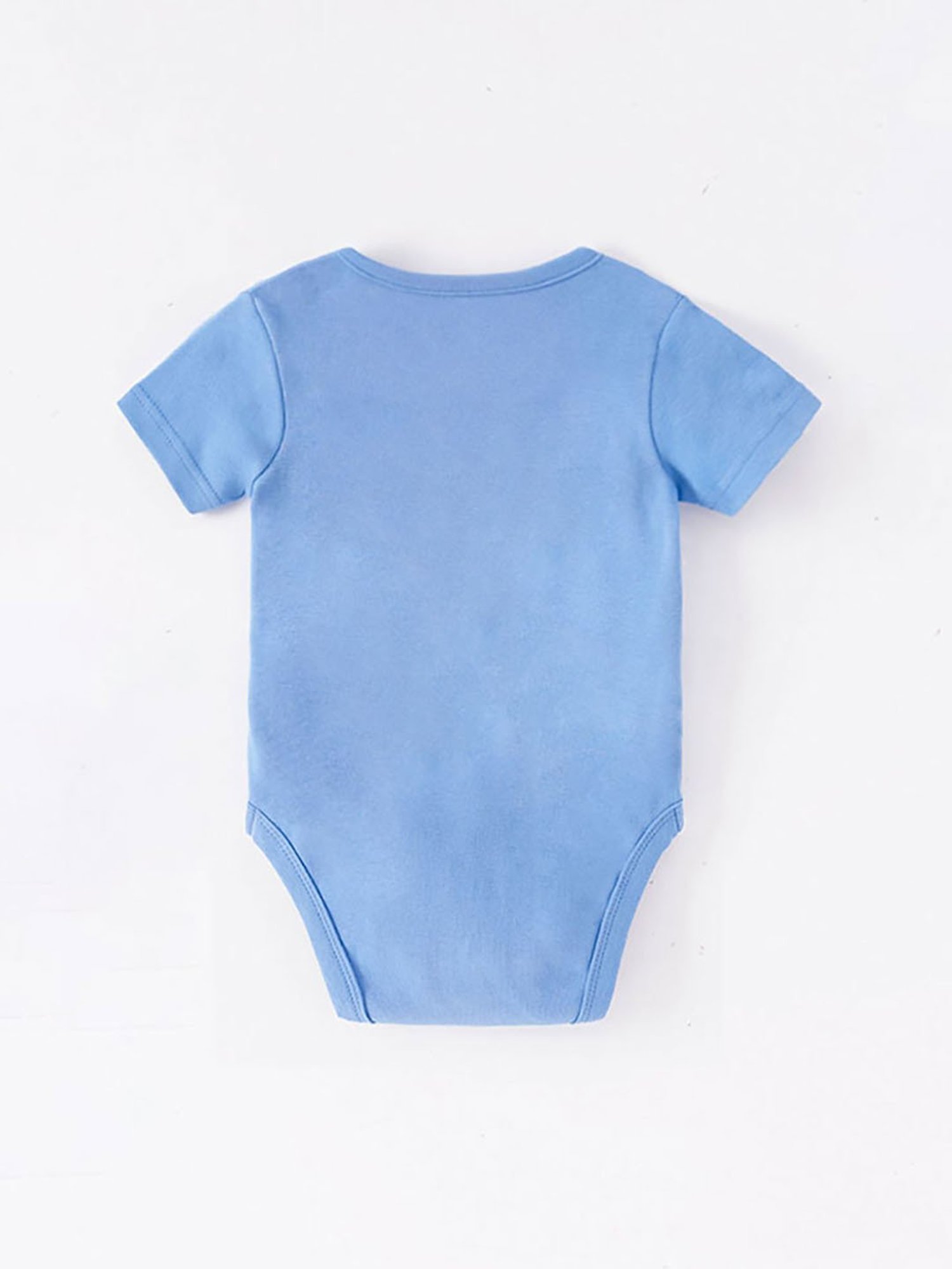 Ed-a-Mamma Baby Blue Printed Bodysuit