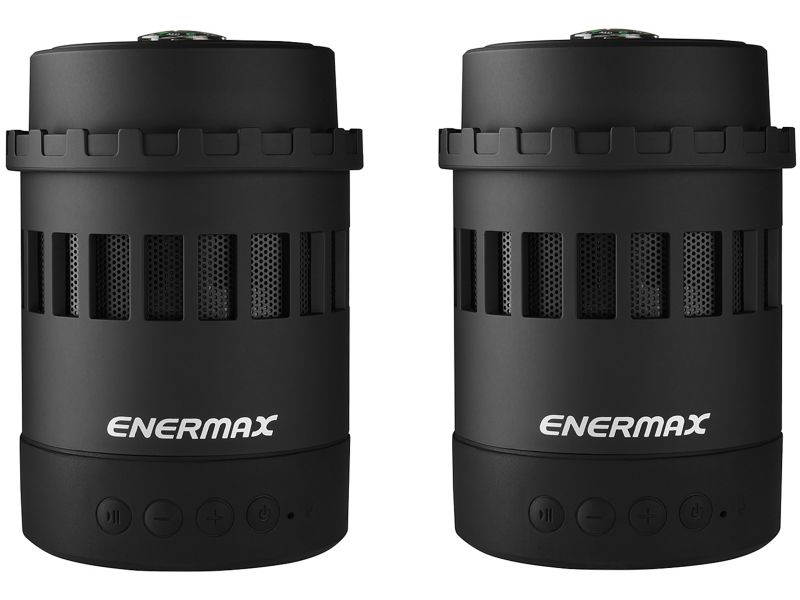 Enermax EAS05-BK Pharoslite 7-in-1 LED Bluetooth Speaker - Black