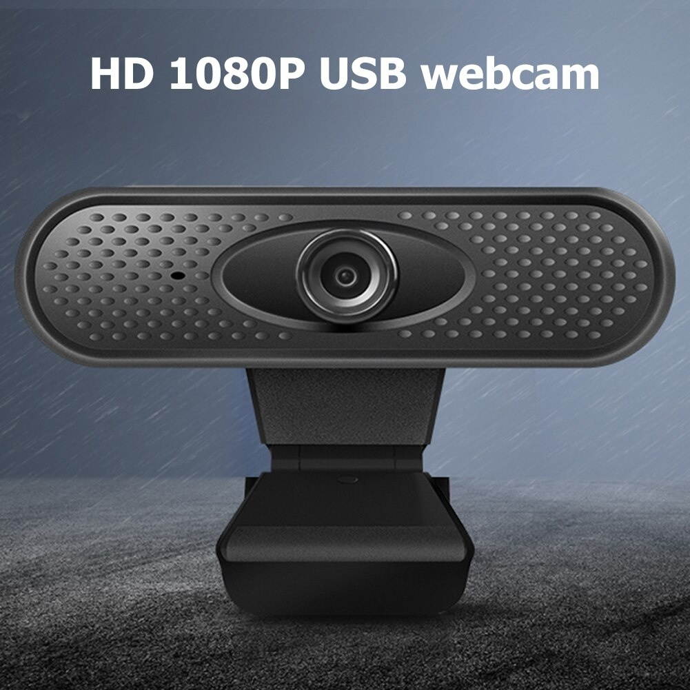 Widescreen Video Work Home Accessories 1080P Webcam Built-in HD Microphone Manual Focus USB Beauty Web Camera for PC