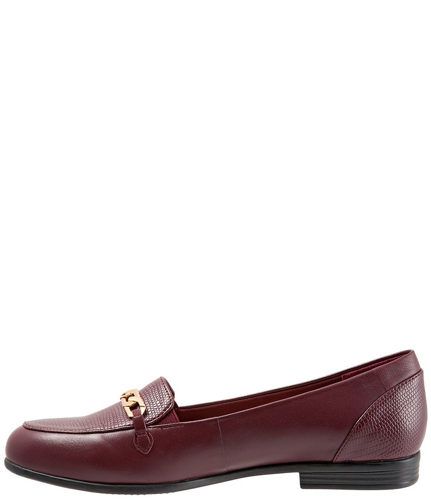 Trotters Anastasia Lizard Print Loafers