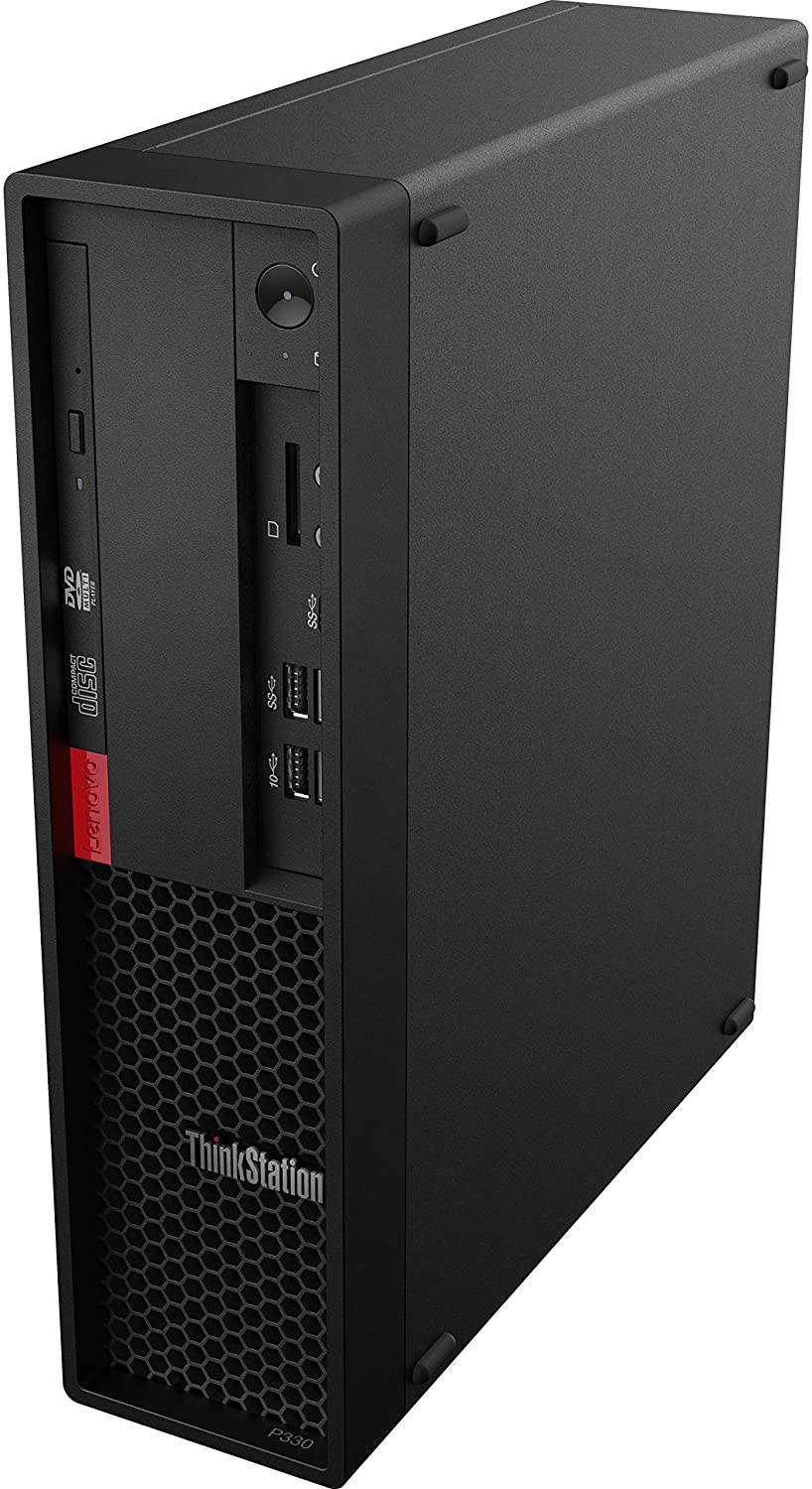 Lenovo ThinkStation P330 30D1000VUS Workstation - 1 x Xeon E-2224G - 16 GB RAM - 512 GB SSD - Small Form Factor - Raven Black