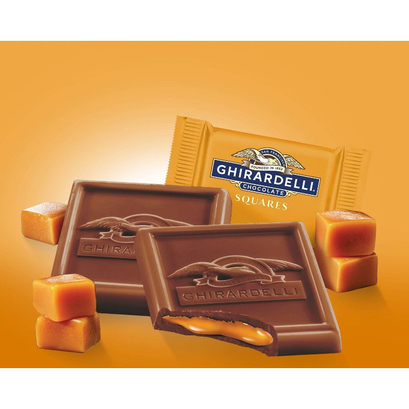 Ghirardelli Milk Chocolate Caramel Squares - 6.38oz