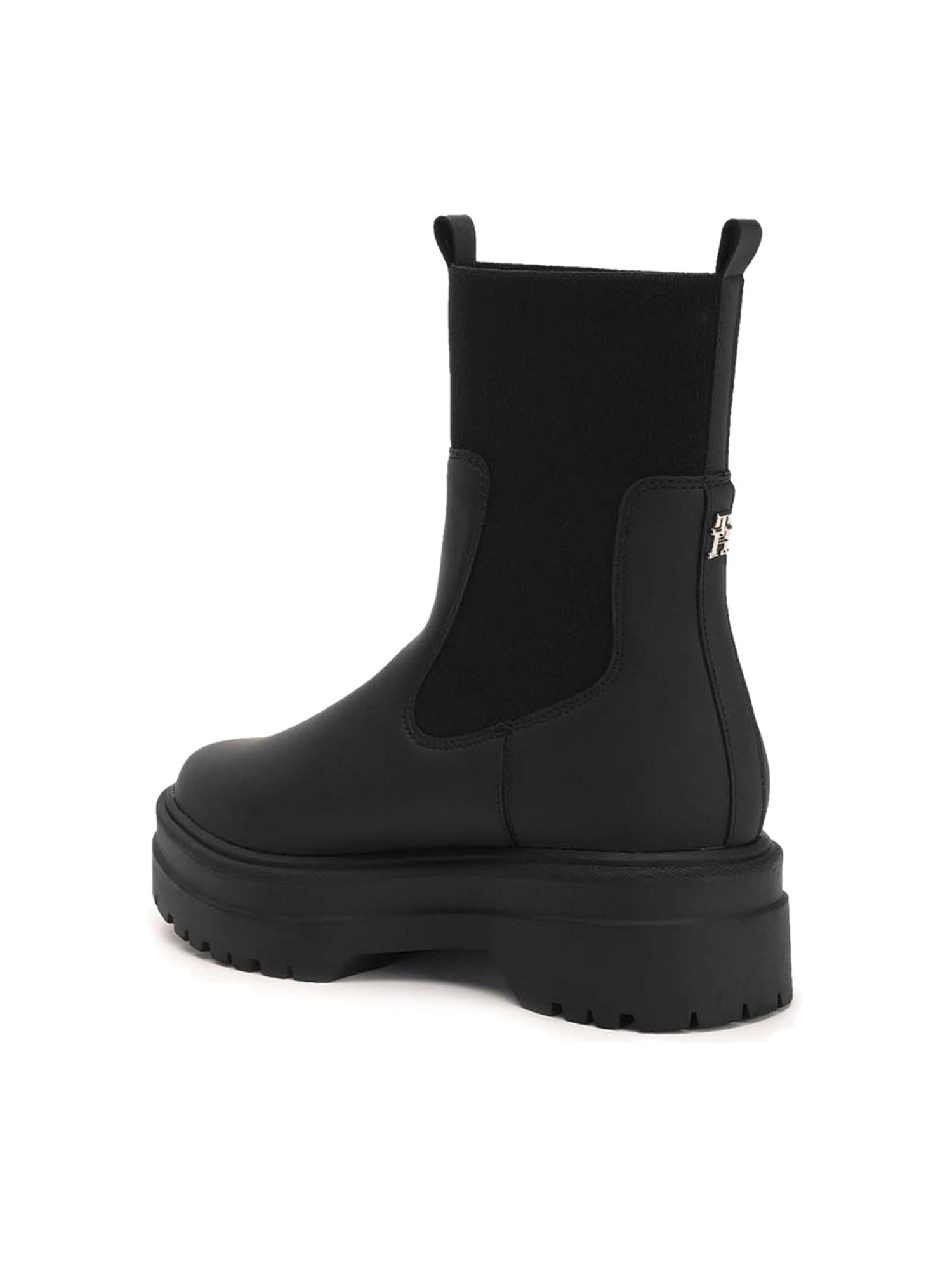 Tommy Hilfiger Women's Black Chelsea Boots