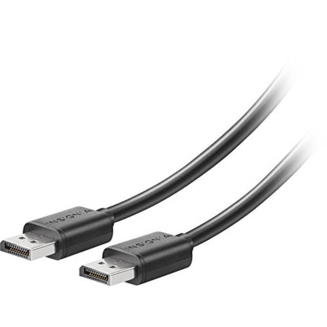 insignia 6' displayport cable  black  model: nspdd607