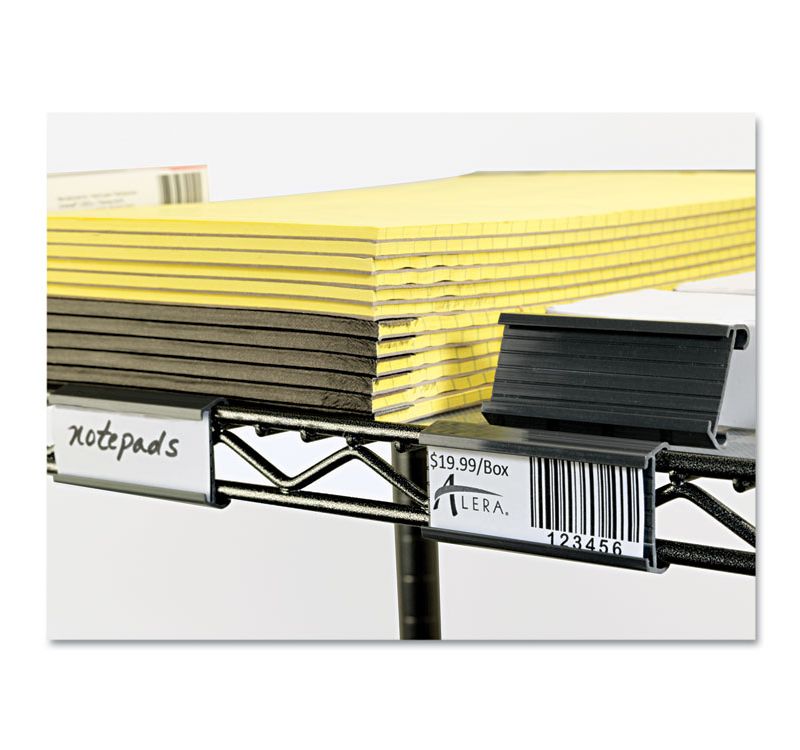 Alera Wire Shelving Shelf Tag, 3" long, Gray, 10/Pack SW59ST