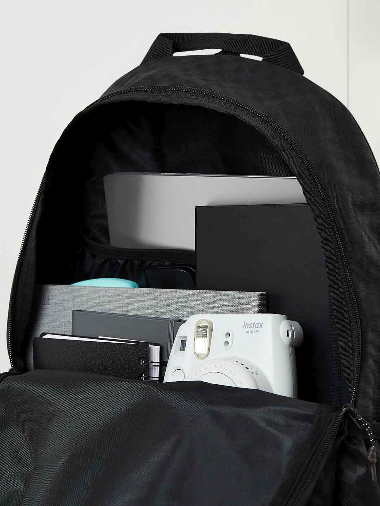 Wiki Back to School 3 Black Polyester Printed Backpack - 34 Ltrs