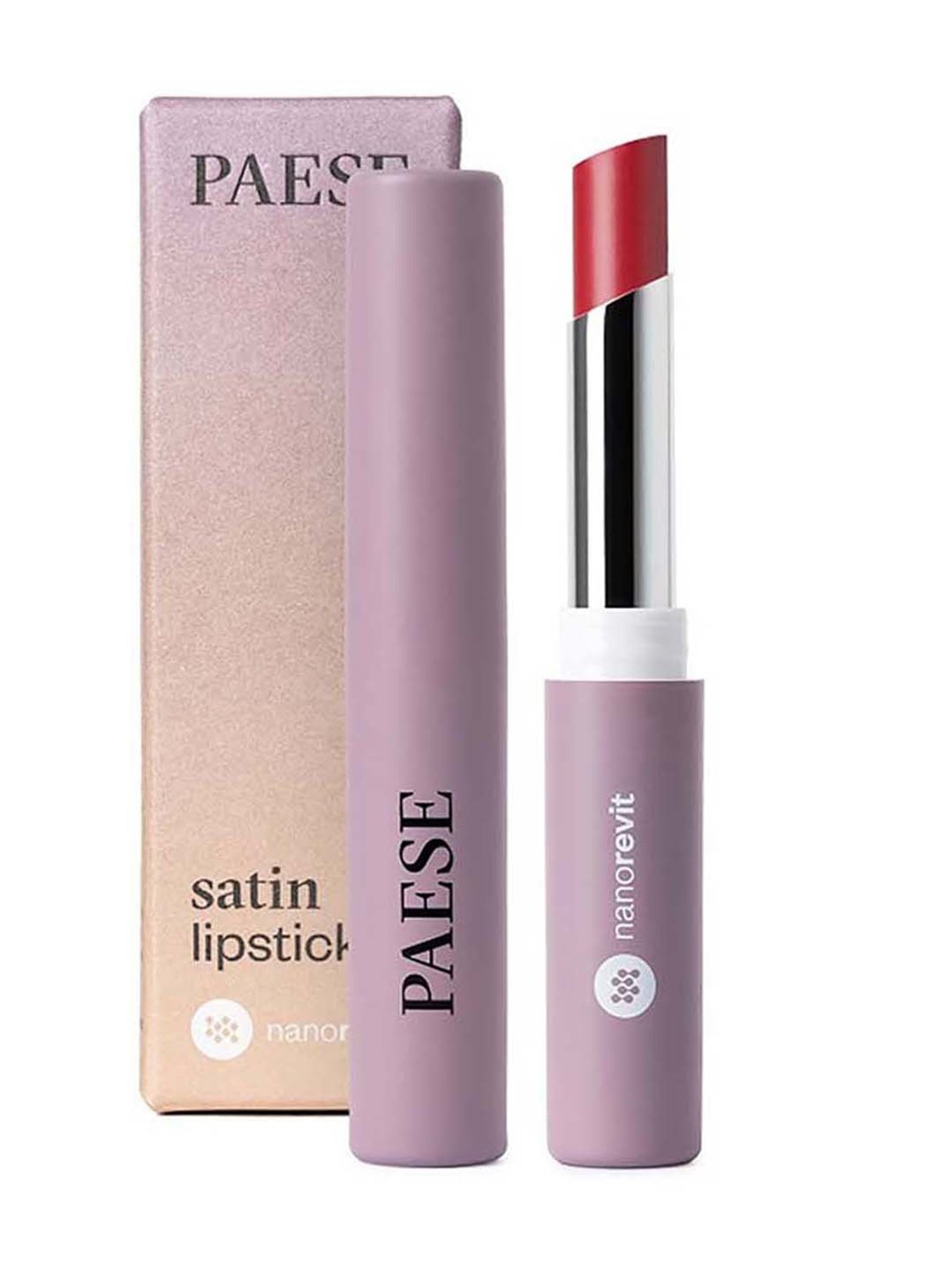 Paese Cosmetics Satin Lipstick 25 Black Cherry - 2.2 gm