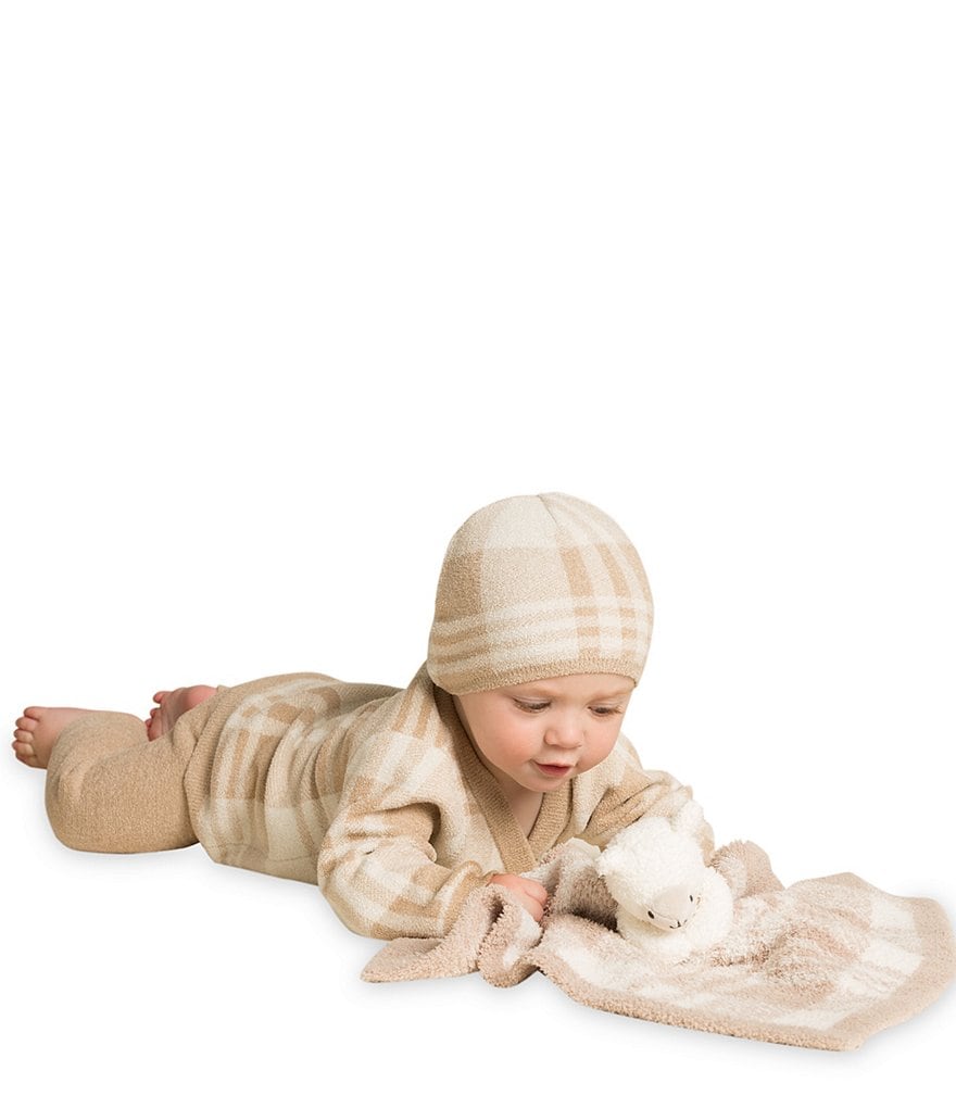 Barefoot Dreams Baby 3-18 Months CozyChic Plaid Baby Bundle Set