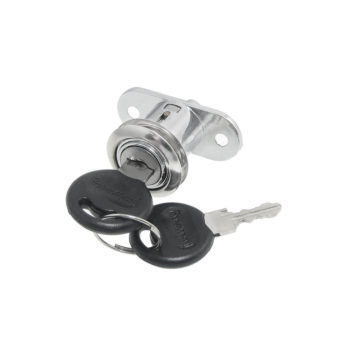 Unique Bargains Cabinet Cupboard Drawer 18.5mm Diameter Tubular Cam Lock w Keys