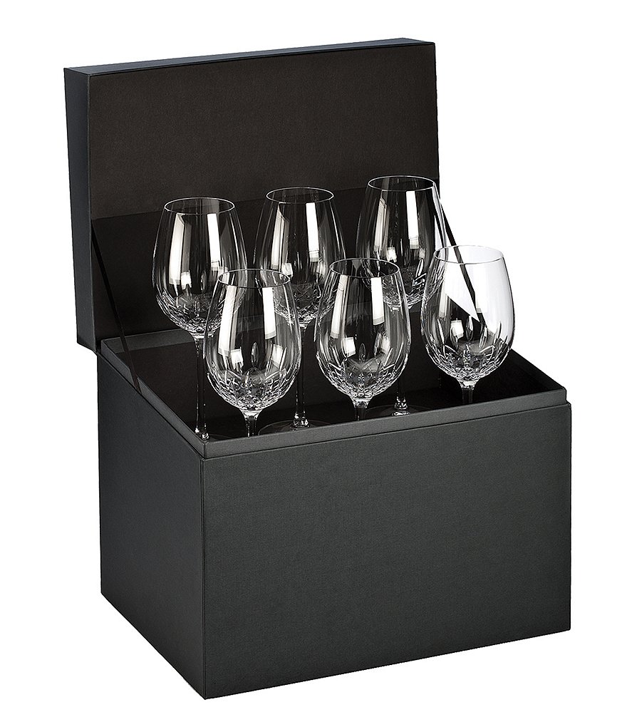 Waterford Lismore Essence 6-Piece Crystal Goblet Boxed Set