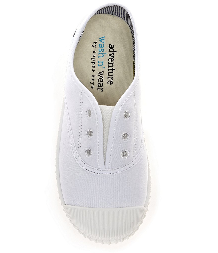 Copper Key Adventure Wear Kids' Budeee-A Washable Eyelet Sneaker (Toddler)