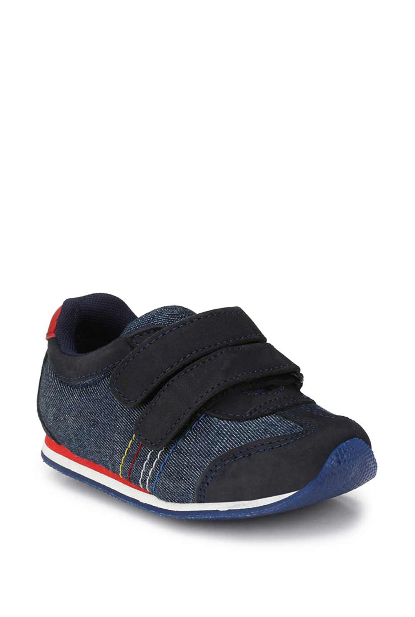 Tuskey Kids Blue Velcro Sneakers