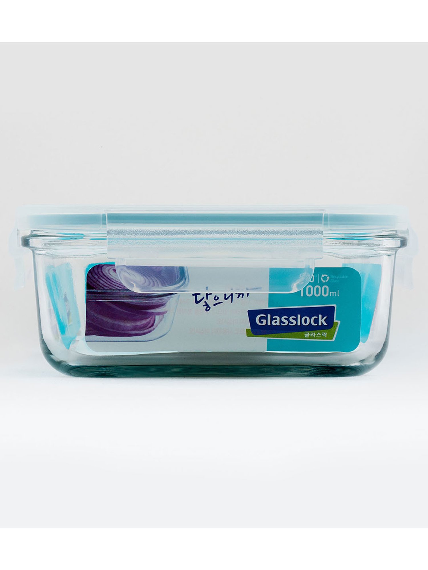 Glasslock Transparent Glass 1000 ml Jars and Container