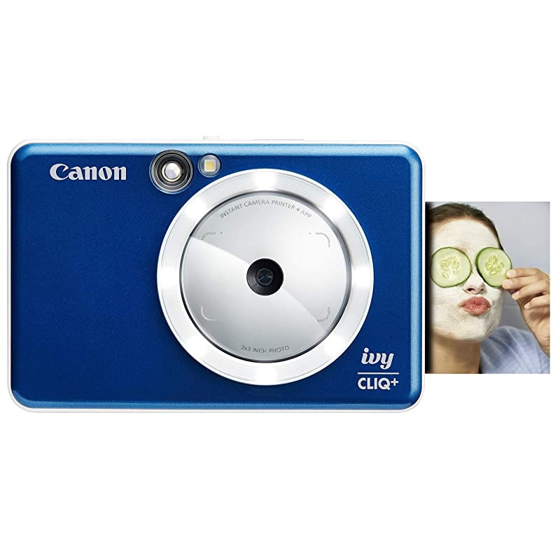 Ivy CLIQ+ Instant Camera Printer, Mobile Photo Printer Via Bluetooth(R), Sapphire Blue