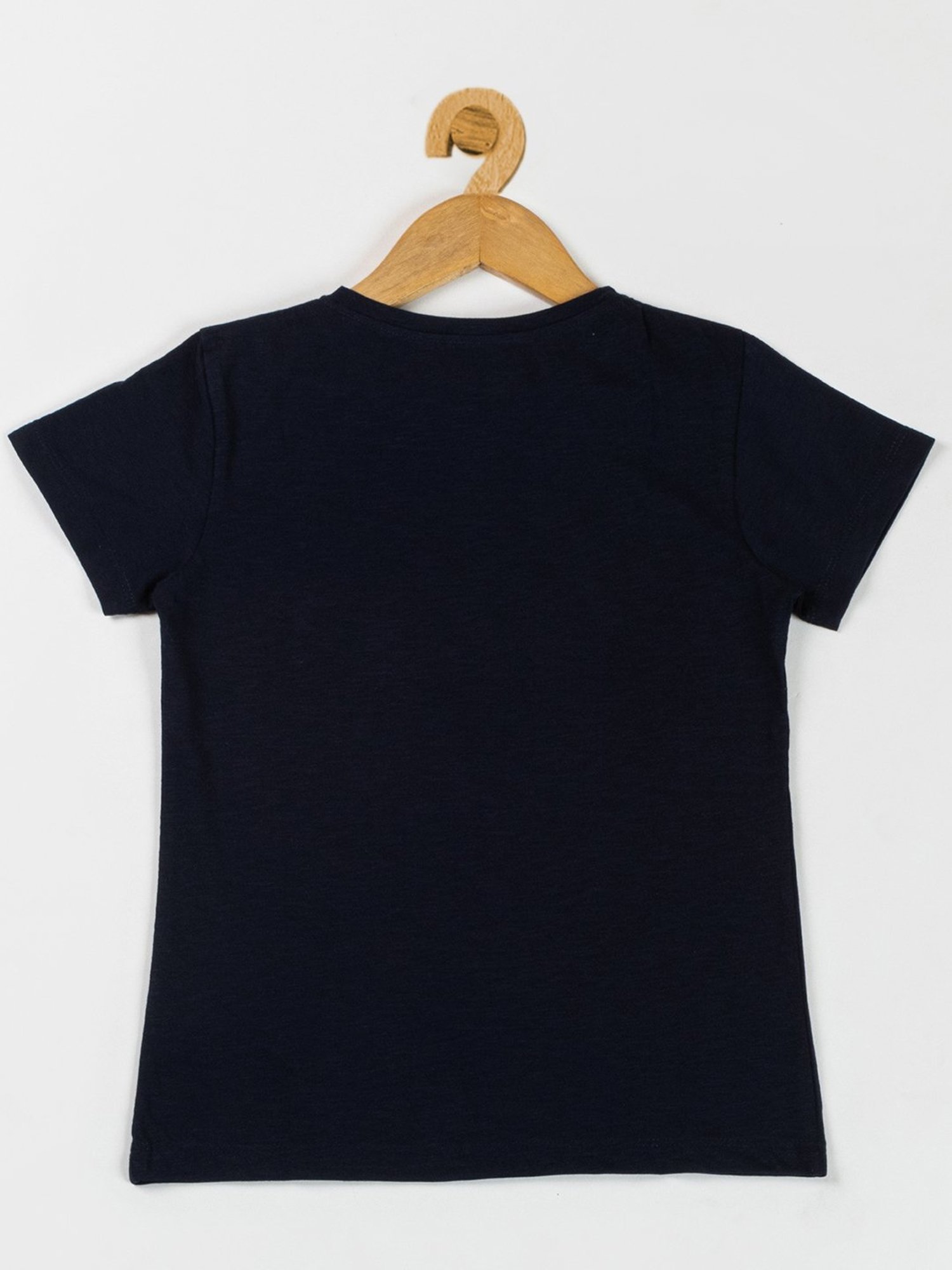NINS MODA Kids Navy Embellished Top