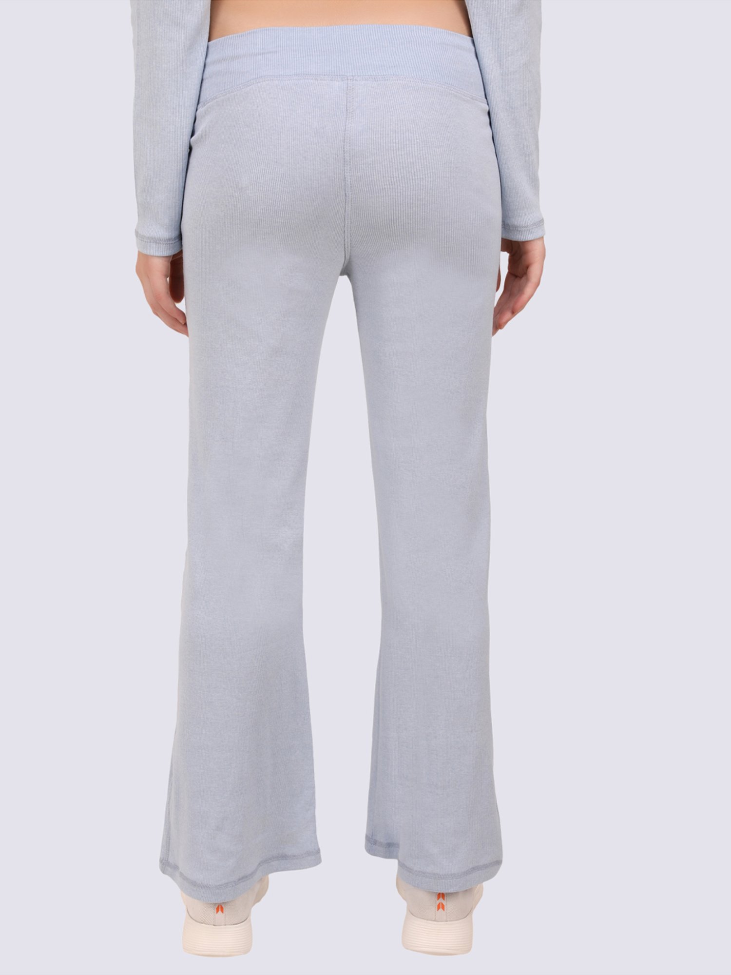 EVERDION Grey Cotton Trackpants