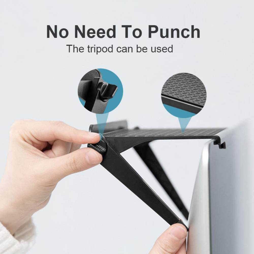 TV Screen Top Shelf Monitor Mount Organizer for Computer Monitor/Flat Screen TV (8.46 inch)