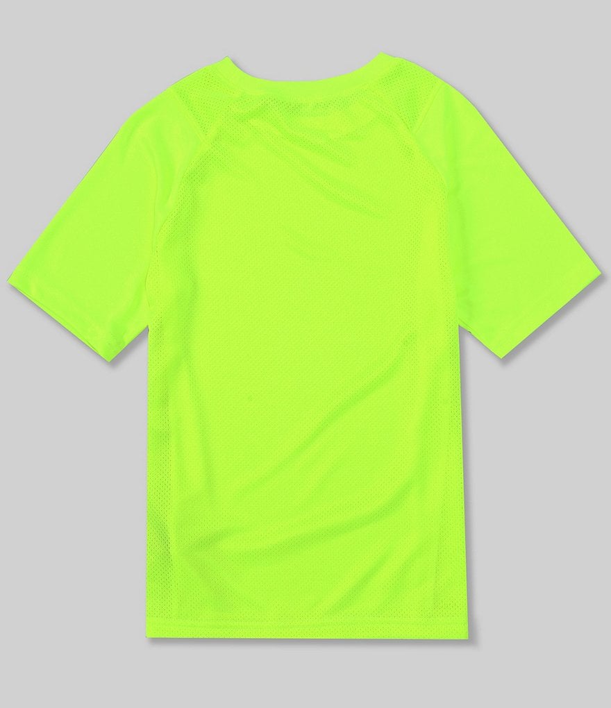 Kinetic by Class Club Big Boys 8-20 Short-Sleeve Mesh Accent Performance Tee