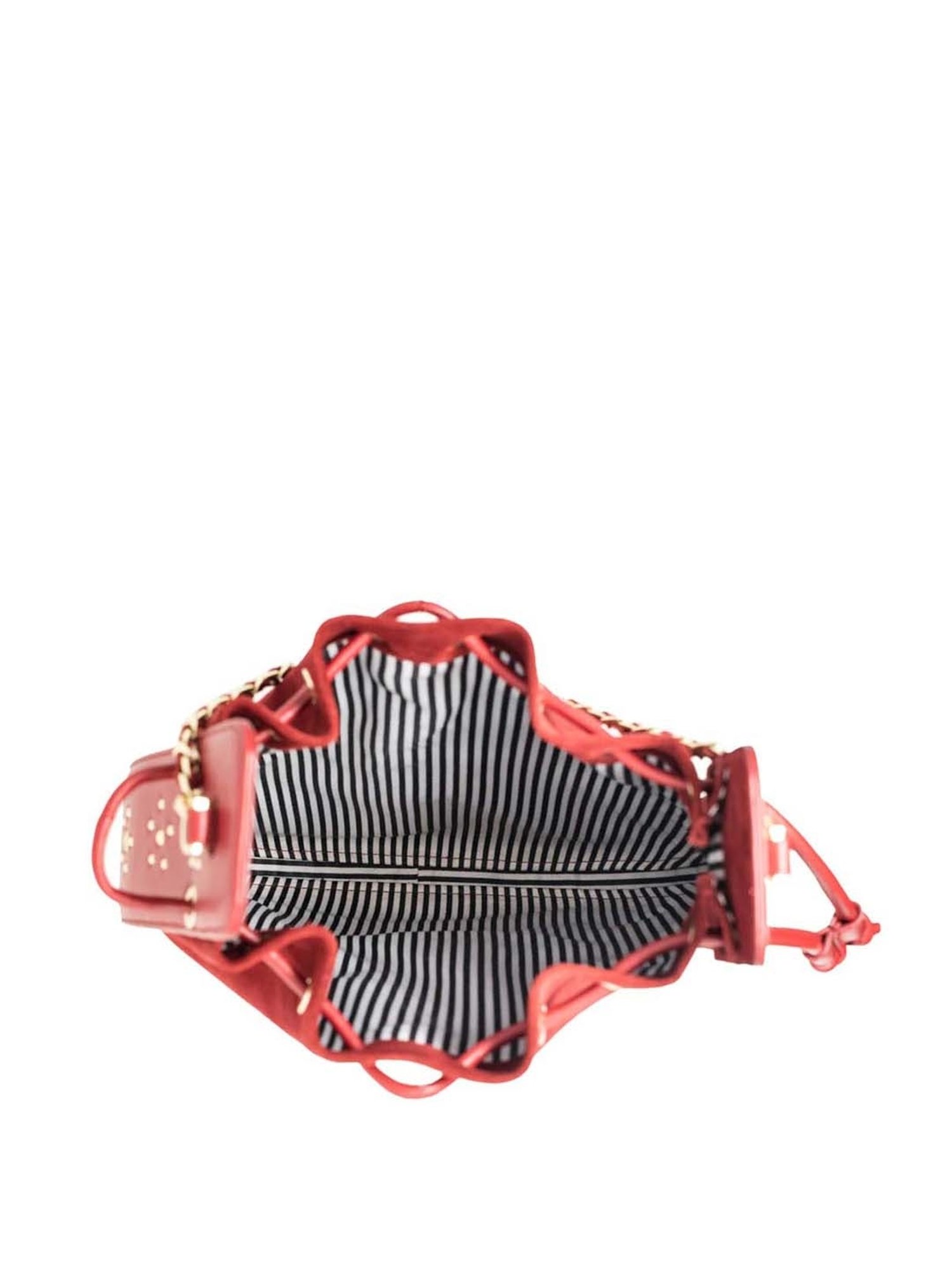 Tohl Red Solid Medium Sling Handbag