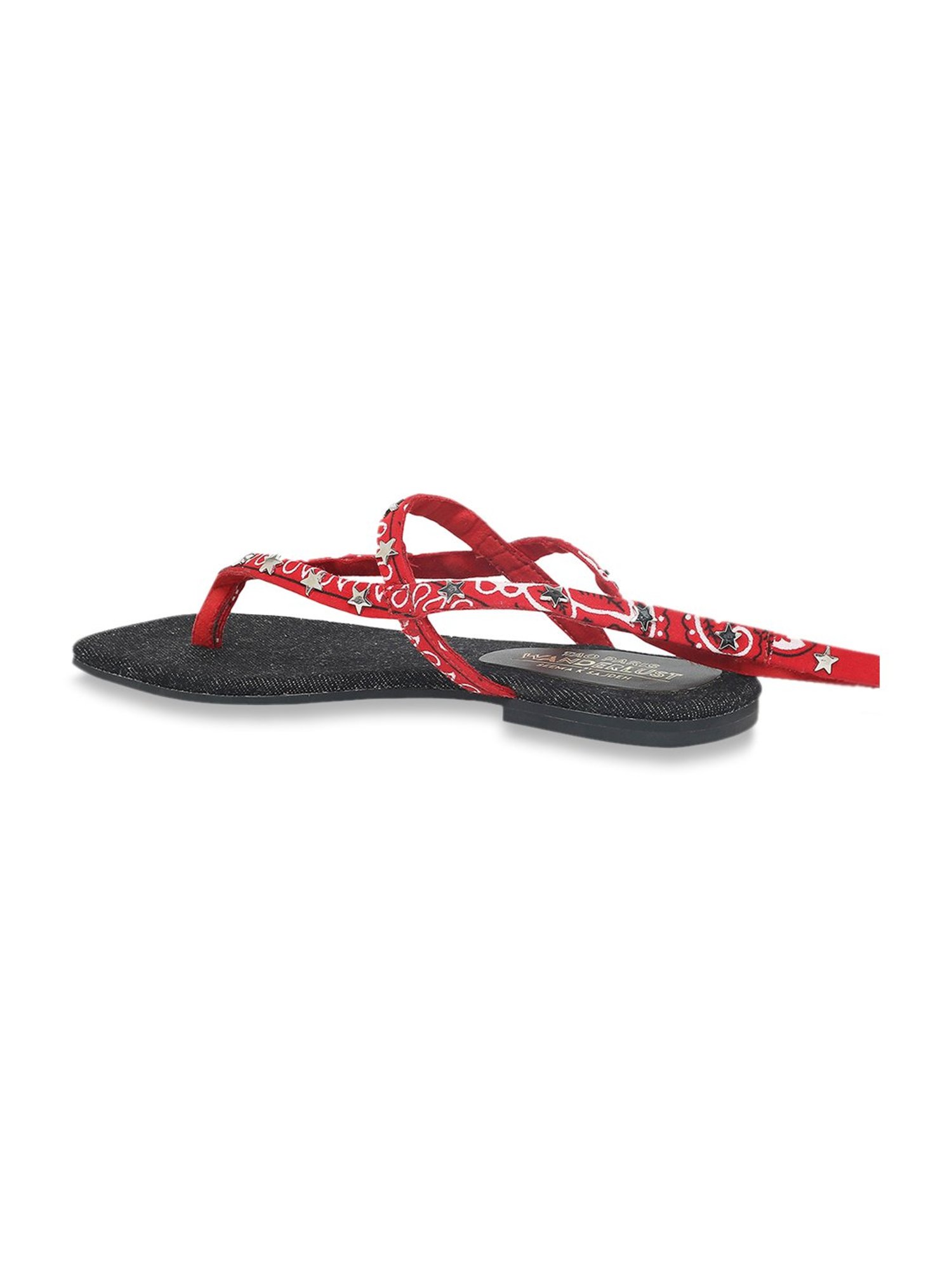 Tao Paris Women's Ibiza Red Gladiator Sandals