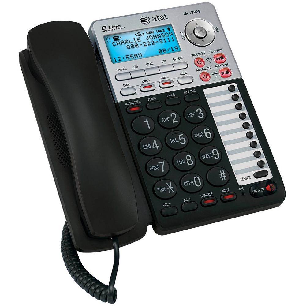ATT ATT-ML17939 ATT 2-LINE CORDED WITH ITAD/CID