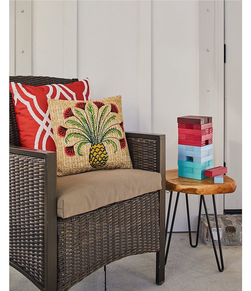 Southern Living Giant Wood Tumbling Tower Game