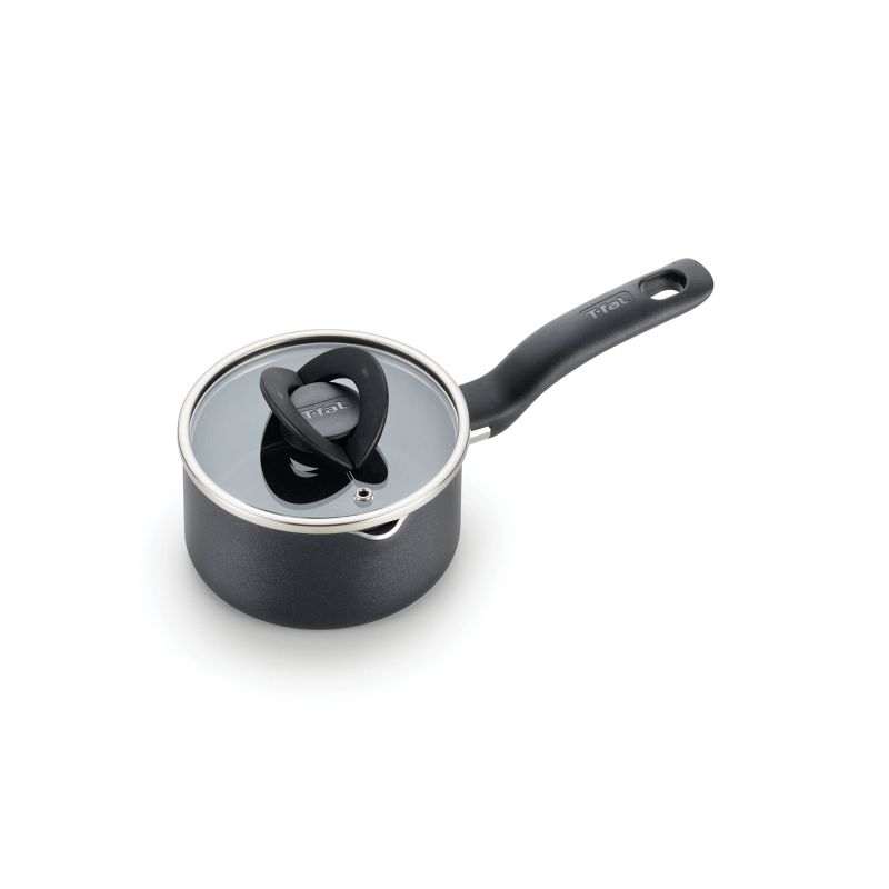 T-fal Simply Cook Nonstick Cookware, Stackable 10pc Set, Black