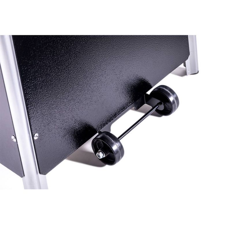 Portable Outdoor Flame Patio Heater Hammered Black - Legacy Heating