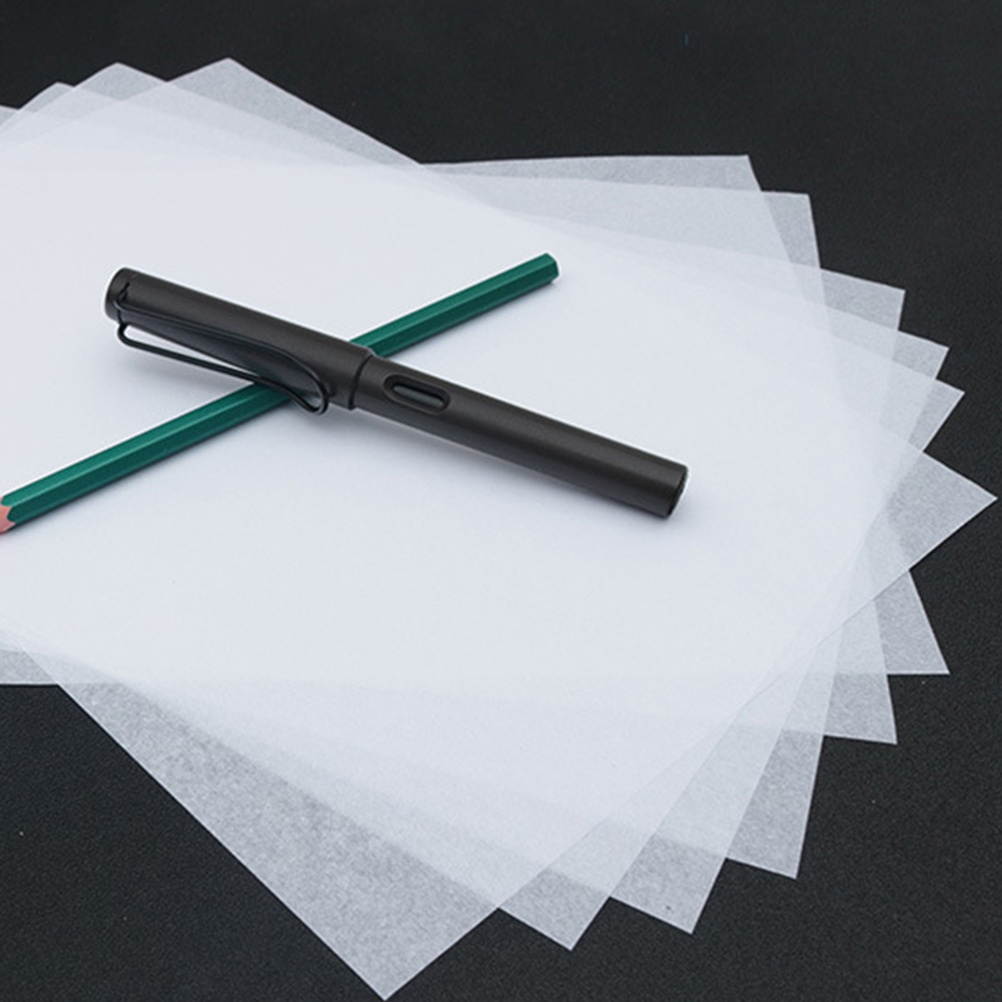 100pcs 16K Translucent Tracing Paper Copying Calligraphy Writing Drawing Paper