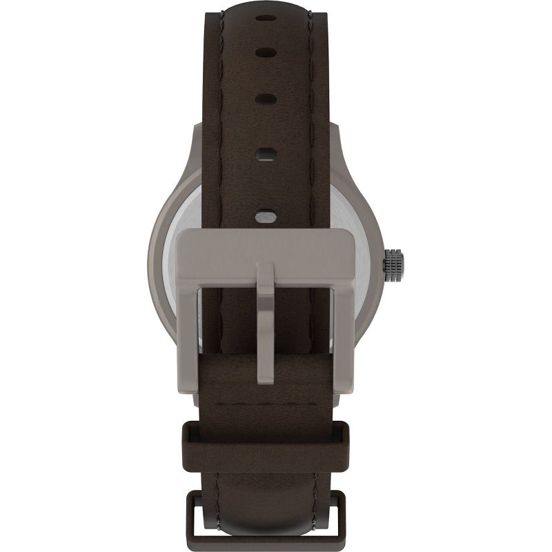Men's Timex Expedition Field Watch with Leather Strap - Silver/Brown T49870JT