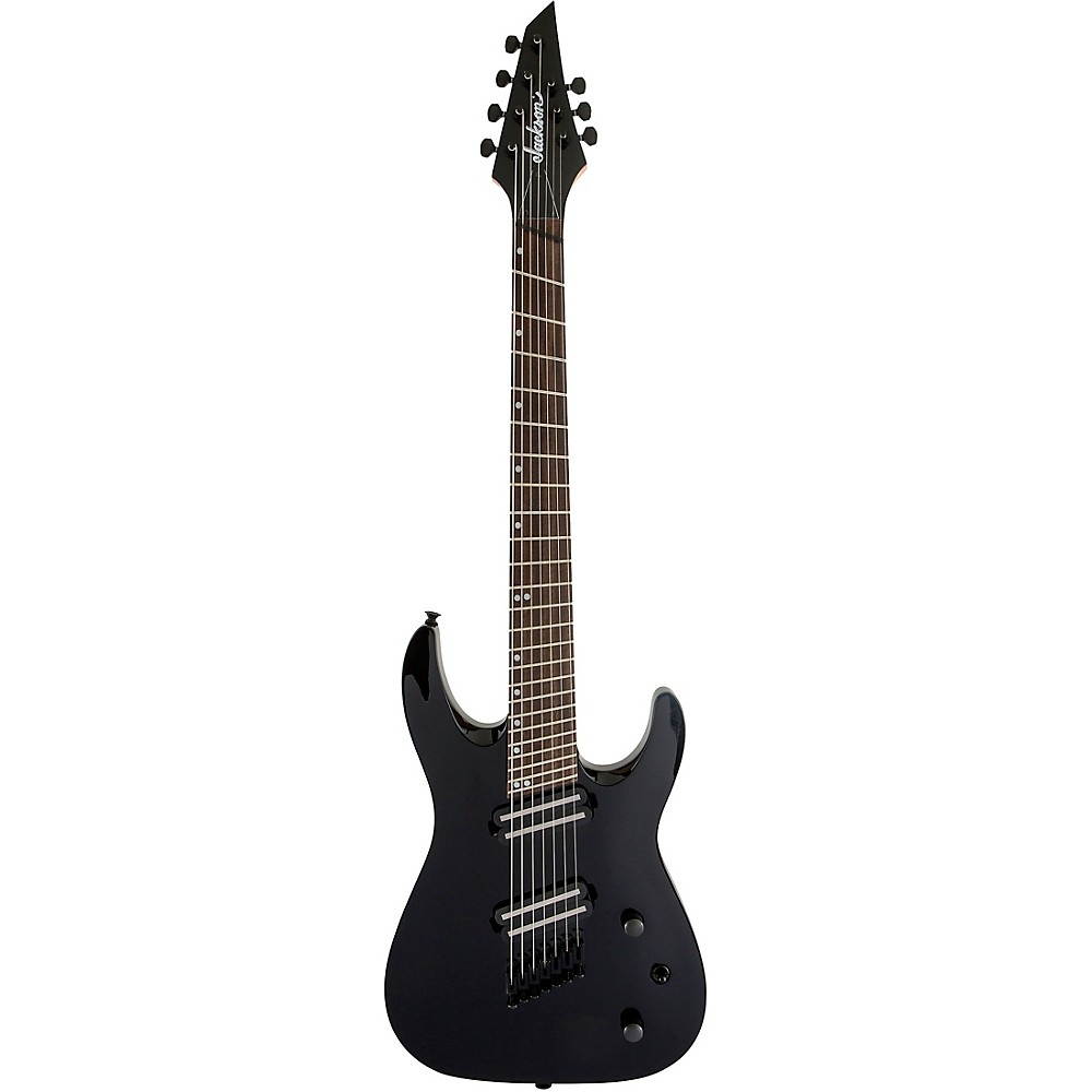 Jackson X Series Dinky Arch Top DKAF7 MS Electric Guitar - Gloss Black - 2916173503