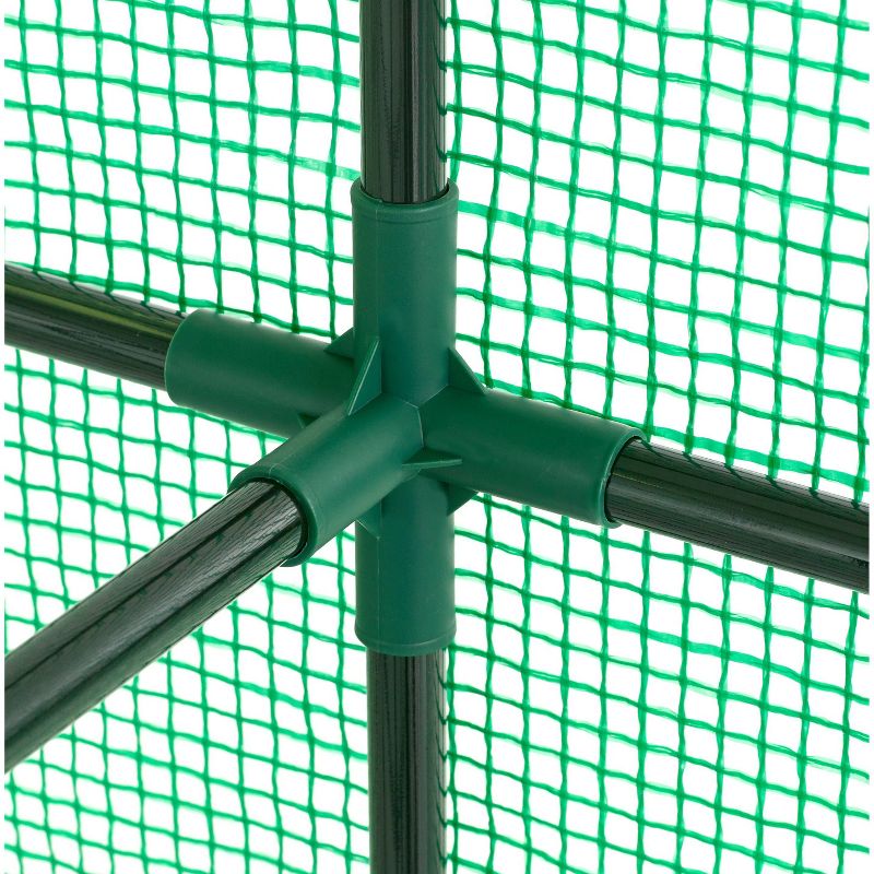 OGrow Extra Large Heavy Duty 2-Tier 12 Shelf Portable Law and Garden Greenhouse