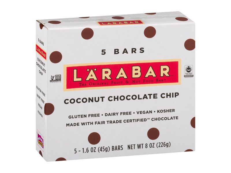 Larabar Coconut Chocolate Chip Fruit & Nut Food Bar - 5ct