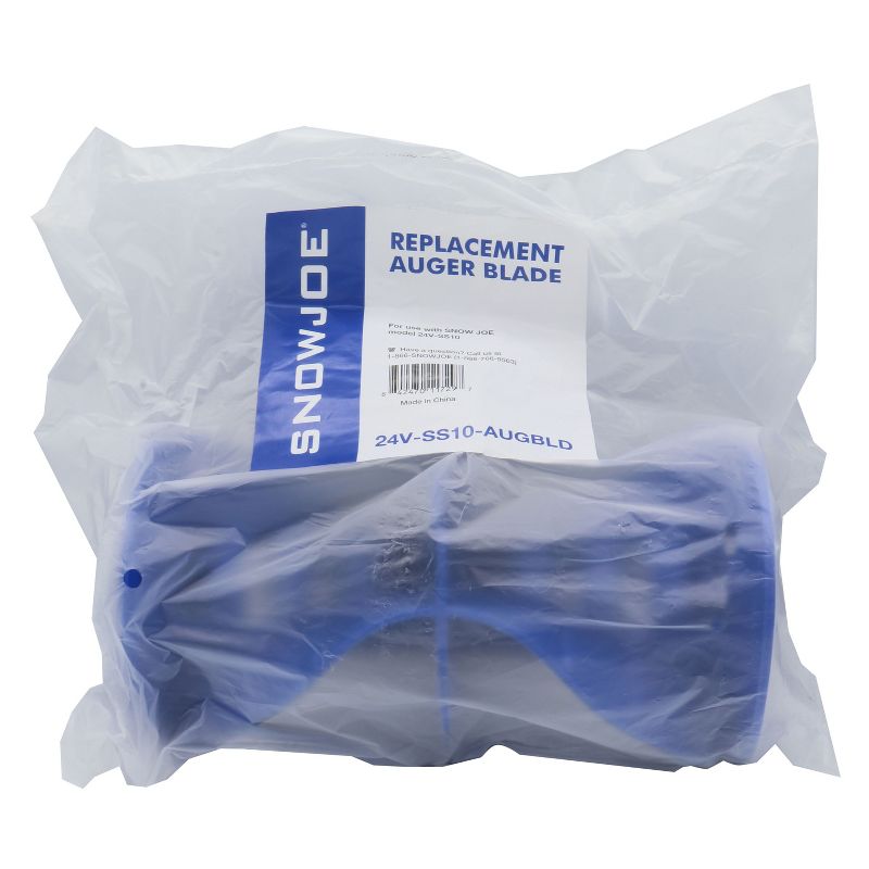 Snow Joe 24V-SS10-AUGBLD Replacement Auger Blade for Snow Joe 24V-SS10 Cordless Snow Shovel.