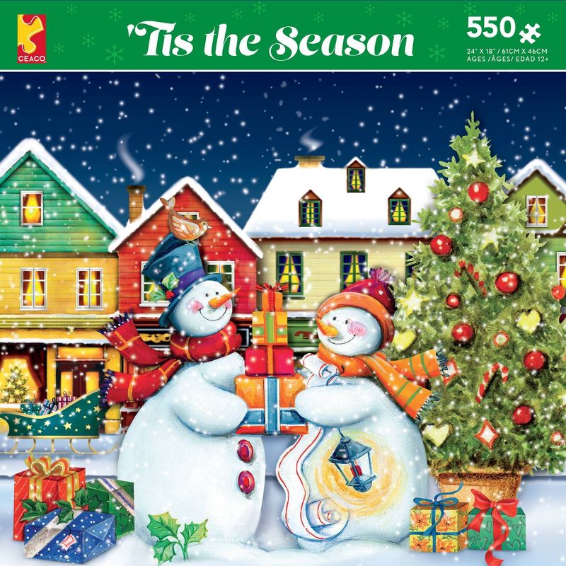 Ceaco Snow Couple Jigsaw Puzzle - 550pc