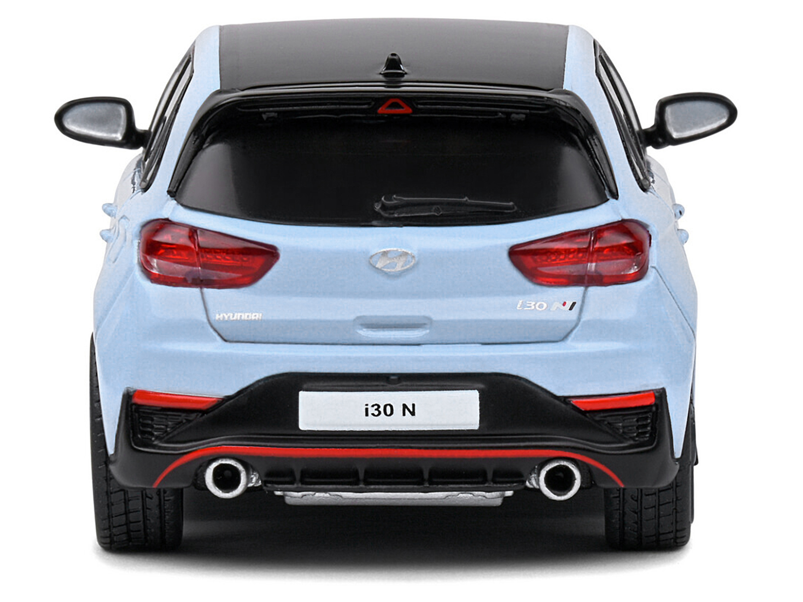 Hyundai i30 N Performance Blue with Black Top 1/43 Diecast Model Car by Solido