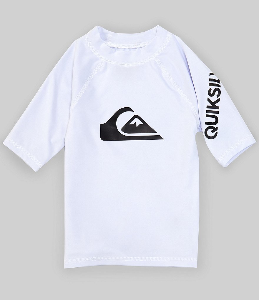 Quiksilver Little Boys 2T-7 Short-Sleeve All Time Rashguard