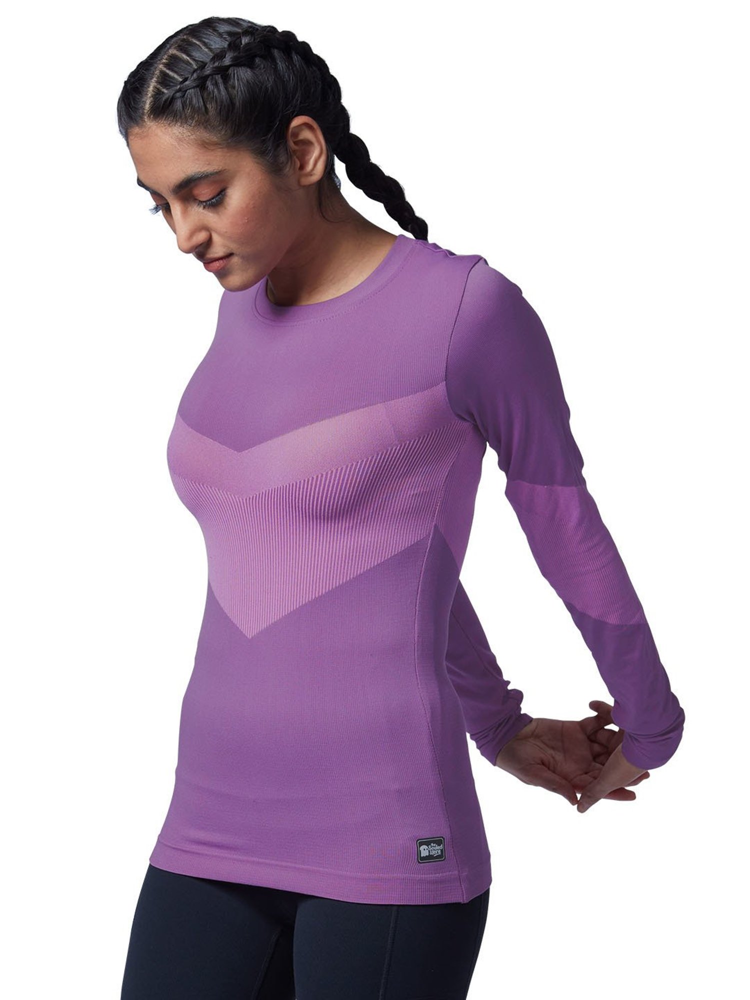 The Souled Store Purple Slim Fit T-Shirt