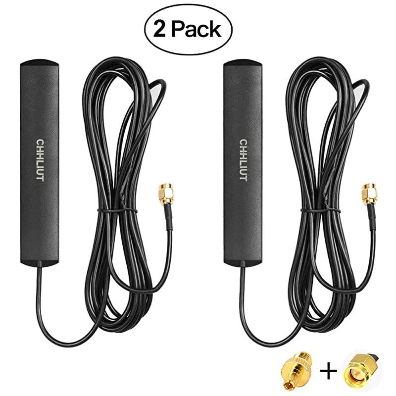 WiFi Antenna 24G SMA Male Window 3dBi Antenna OmniDirectional Signal Amplifier WLAN Router Antennas Booster