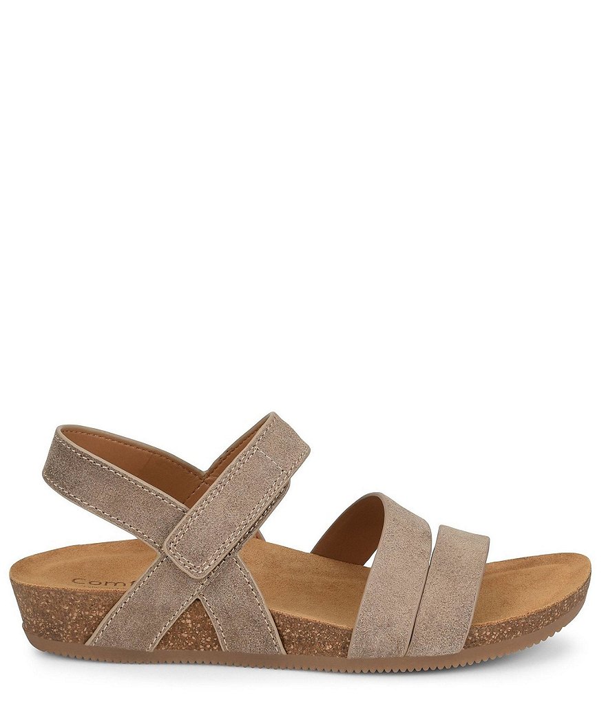 Comfortiva Gardena Suede Footbed Sandals