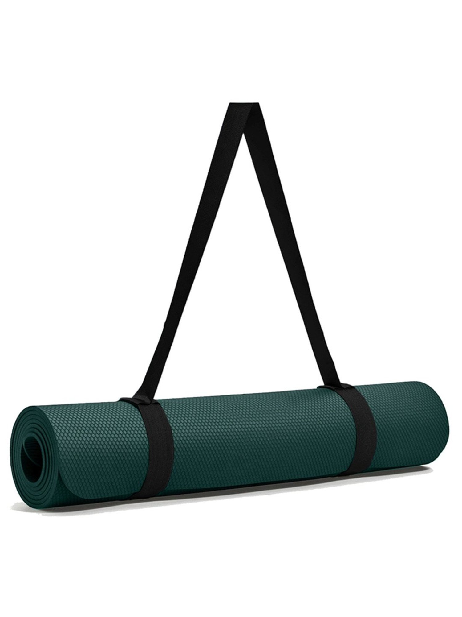 Vifitkit Anti-Skid Yoga Mat (Bottle Green) Size - 4mm