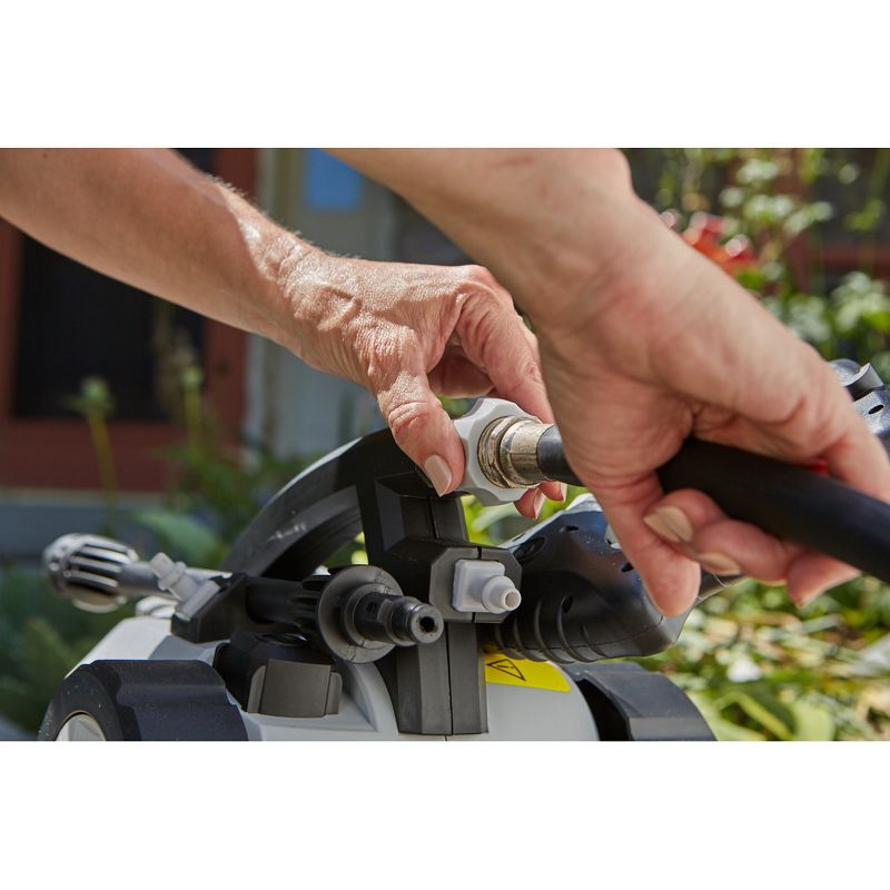 Quipall 1500EPW 1500 PSI 11 Amp 1.5 GPM Electric Pressure Washer With Convenient Multi-Nozzle