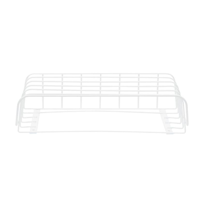 Household Essentials Cutting Board Holder Door Mount White