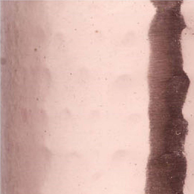 Old Dutch 2pc Stainless Steel Hammered Stovetop Salt and Pepper Set Copper