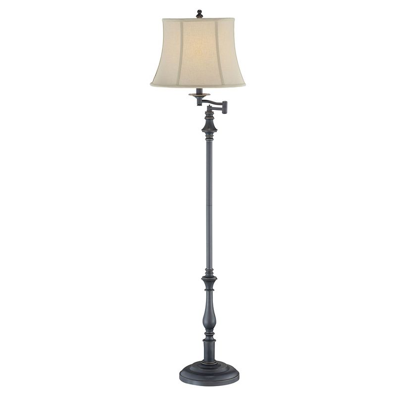 Lite Source Laurence 1-LT Floor Lamp  - Dark Bronze