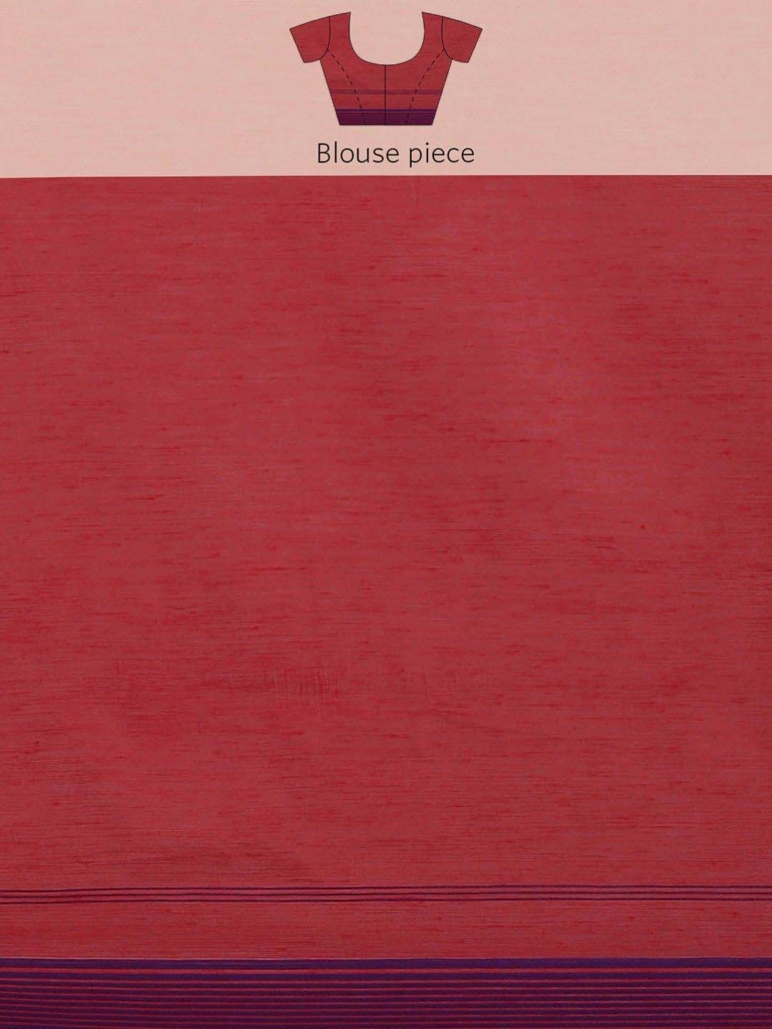 Silk Land Maroon Woven Saree With Unstitched Blouse