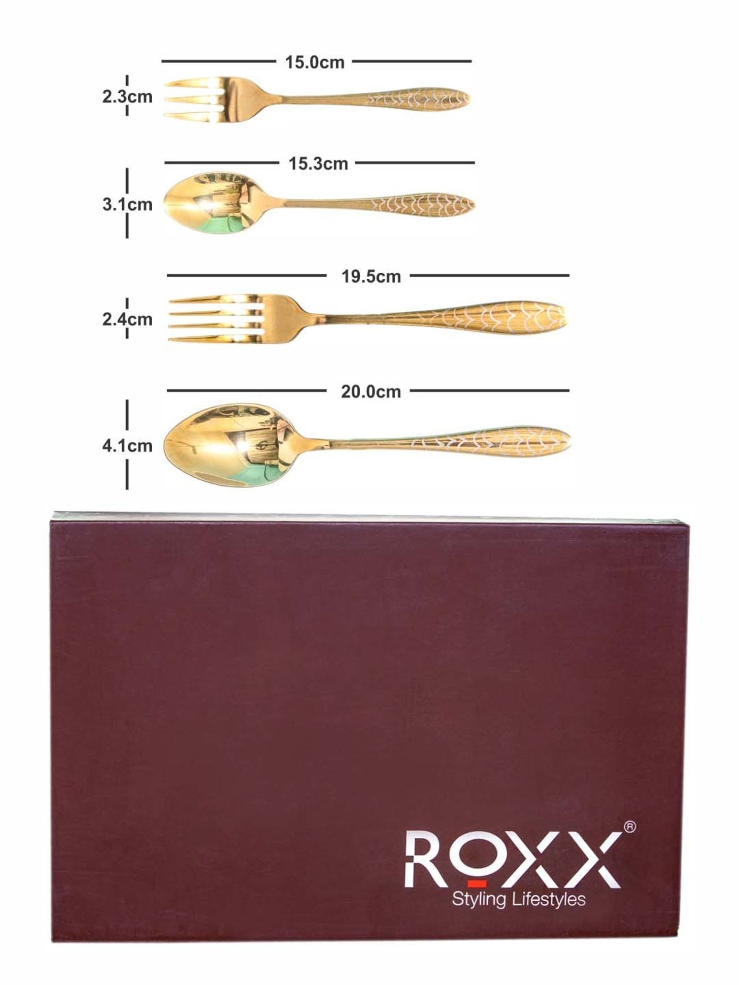 Sumeet S.S.Big Serving&Cooking Spoon Set-5pc(1 Turner,1Serving Spoon,1Skimmer,1Basting Spoon,1Ladle)