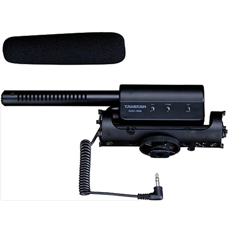 SGC598 Interview Microphone for NikonCanon CameraDV Camcorder