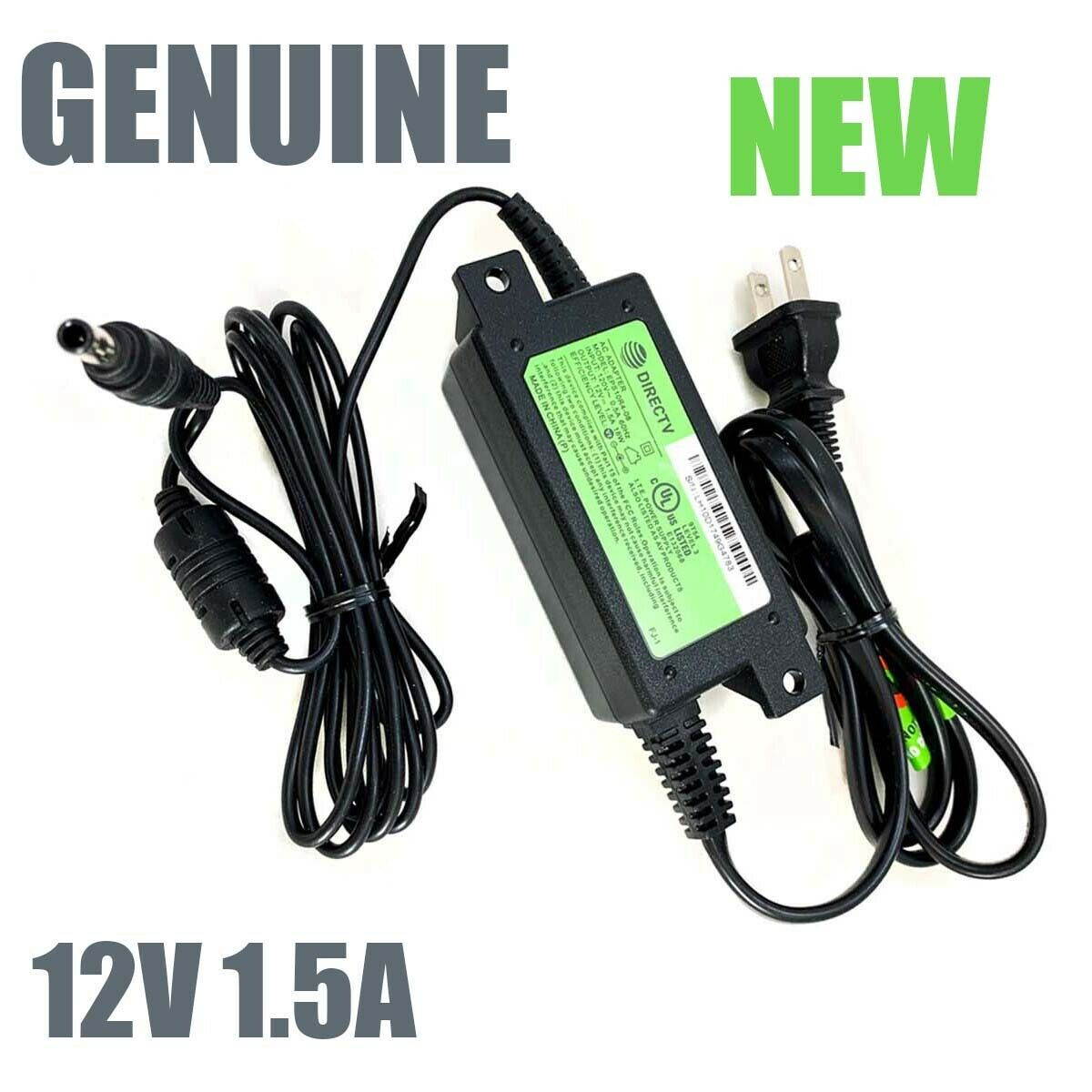 NEW Genuine Directv 12V 1.5A 18W AC Adapter Power Supply EPS10R0-15 EPS10R1-15 EPS10R3-15 EPS10R4-15 for At&t 4K Genie Mini Client Receiver H25  H25-100  H25-500  H25-700 C31 C31-700 Solid Black OEM