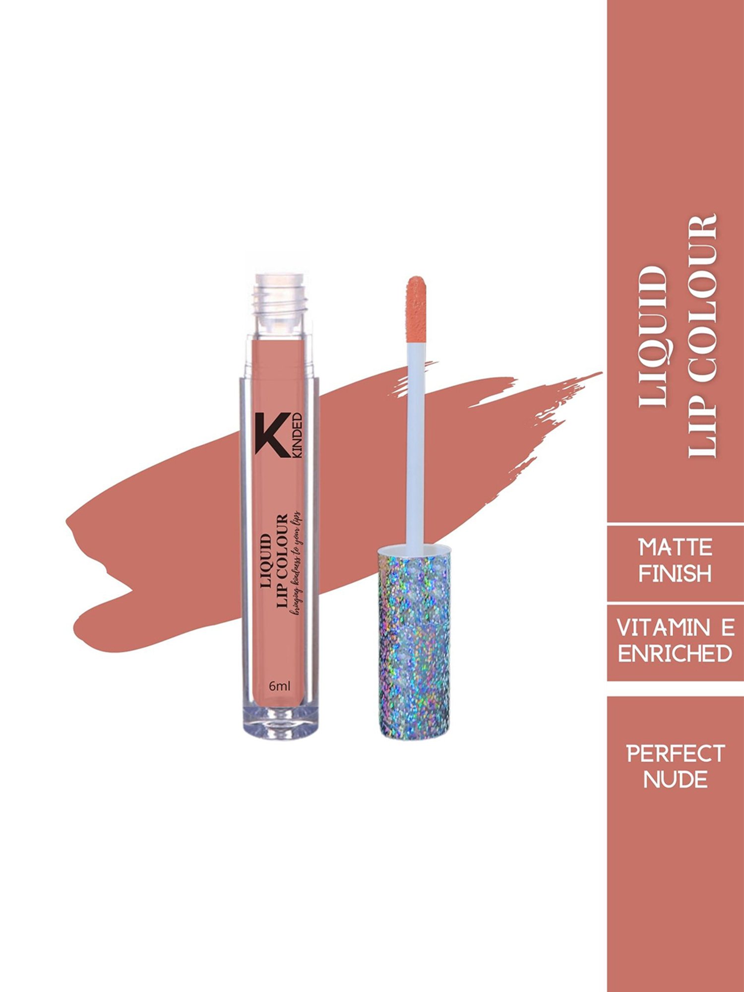 KINDED Liquid Lip Colour 10 Perfect Nude - 6 ml